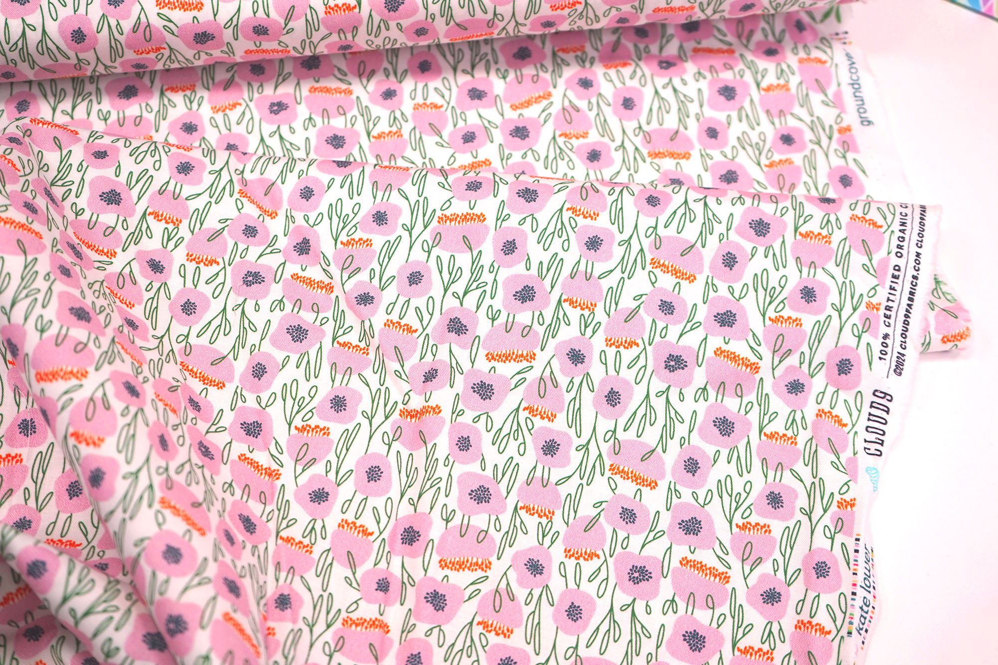 Cloud 9 • Savanna Dreams • Groundcover • Organic Cotton • Kate Lower