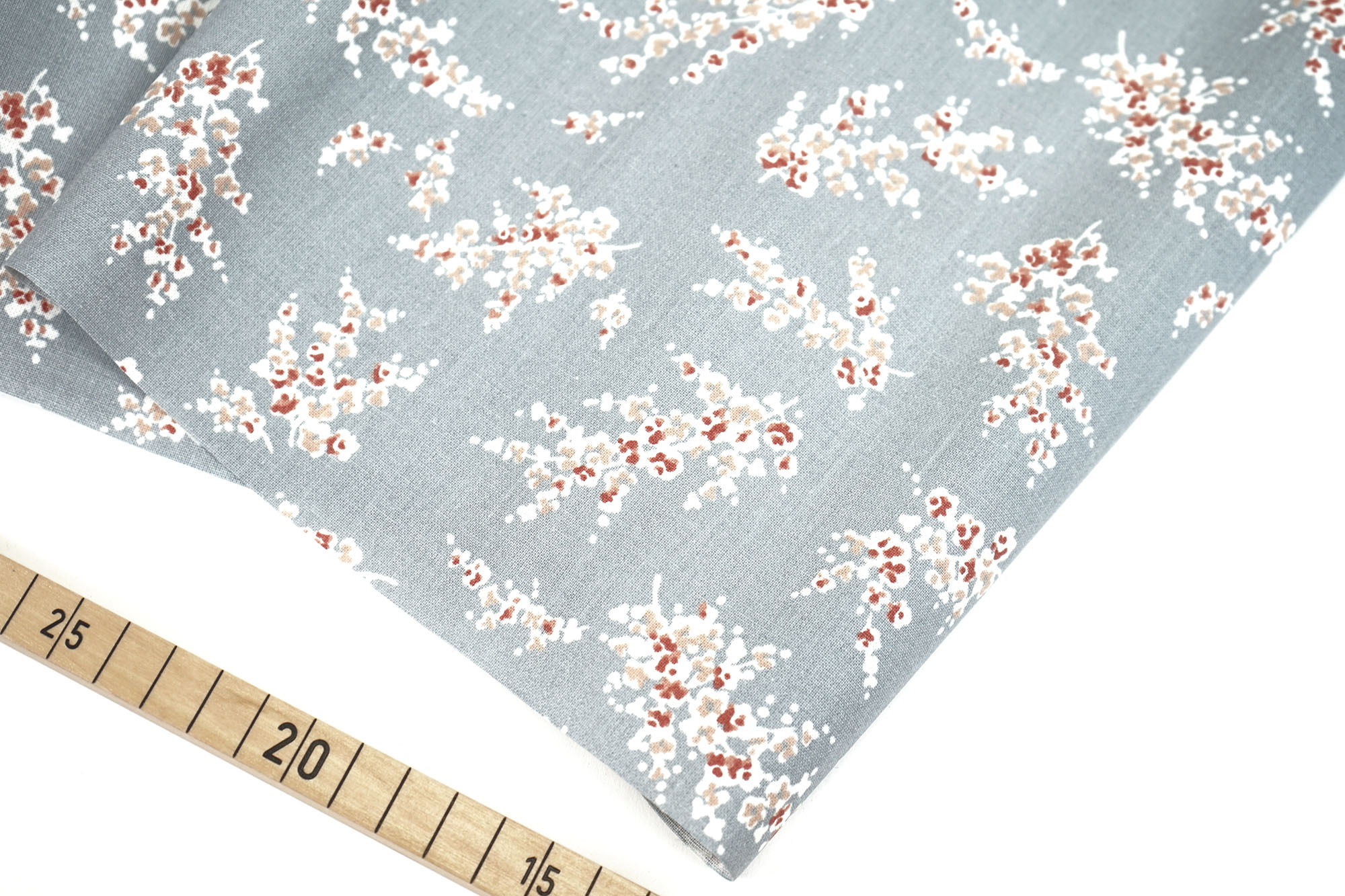 Wachstuch • Beschichtete Baumwolle • Wisteria Dusty Blue • matt • Au Maison