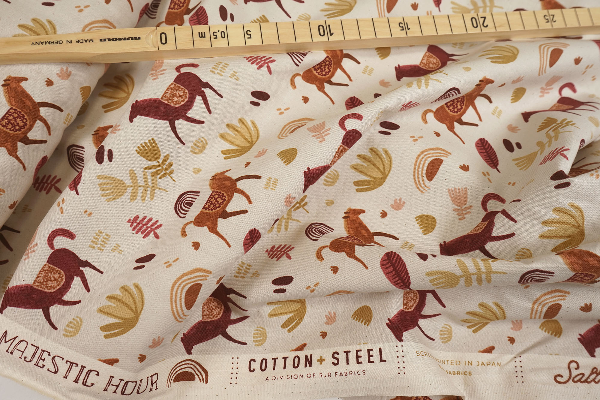 Cotton + Steel • Salt River • Majestic Hour • Where The Sky Meets Unbleached • Kass Reich