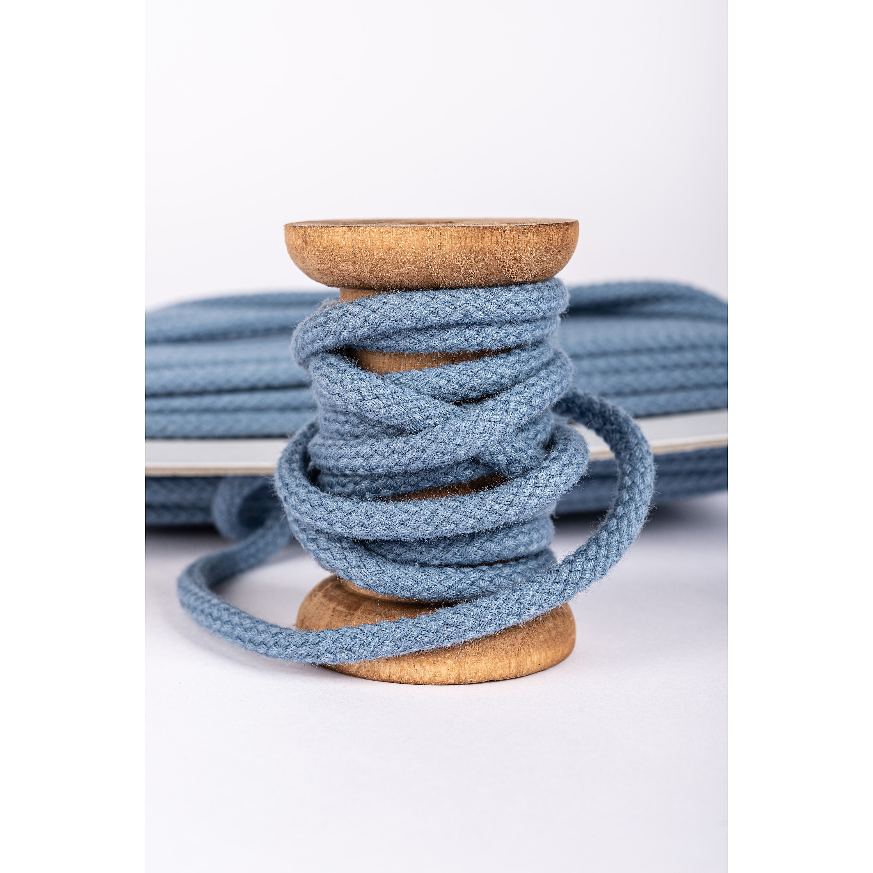 Baumwollkordel • denim • 7 mm 0,5 m