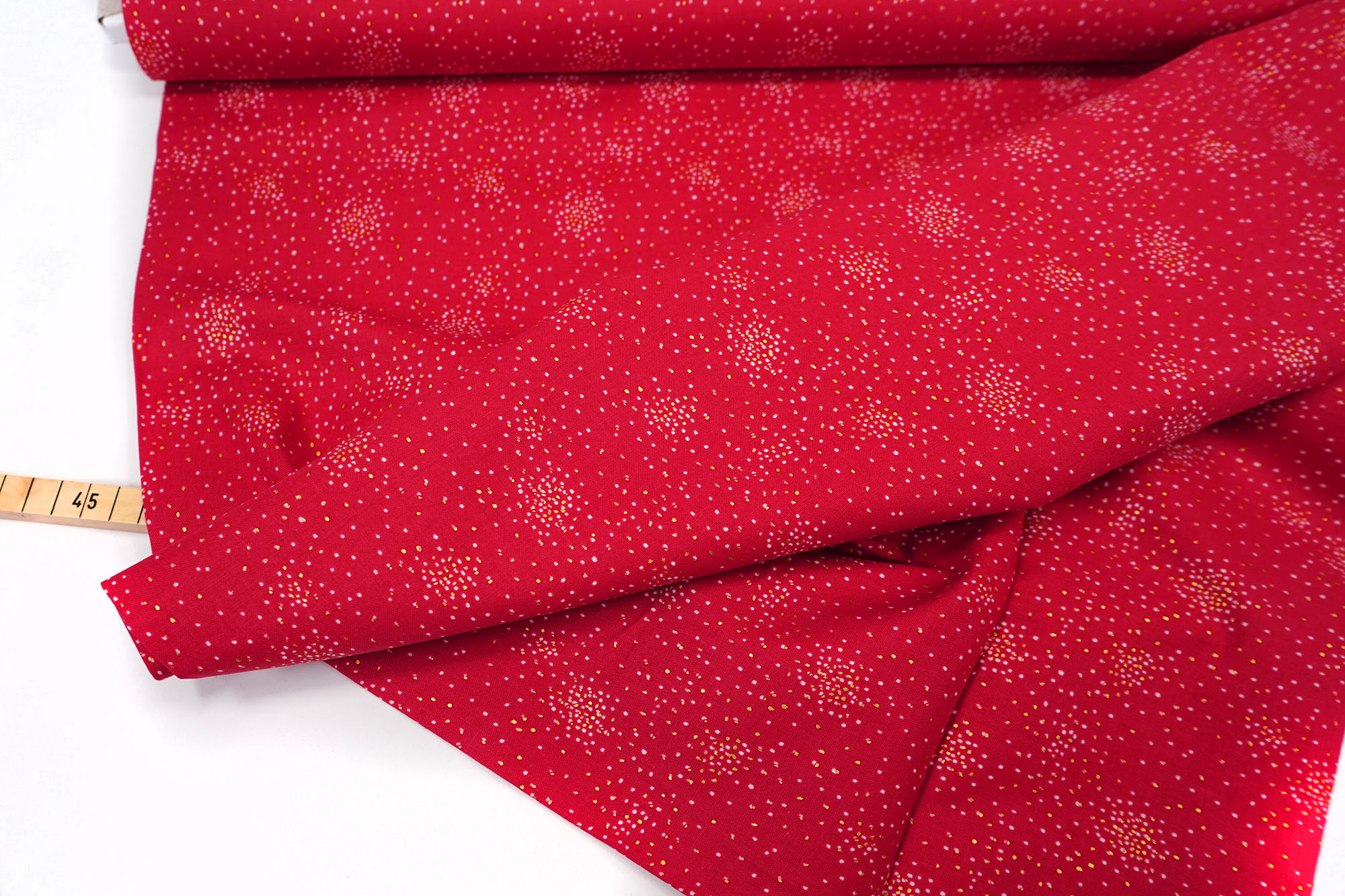 Cotton + Steel • Basics • Clusters • Ruby Metallic