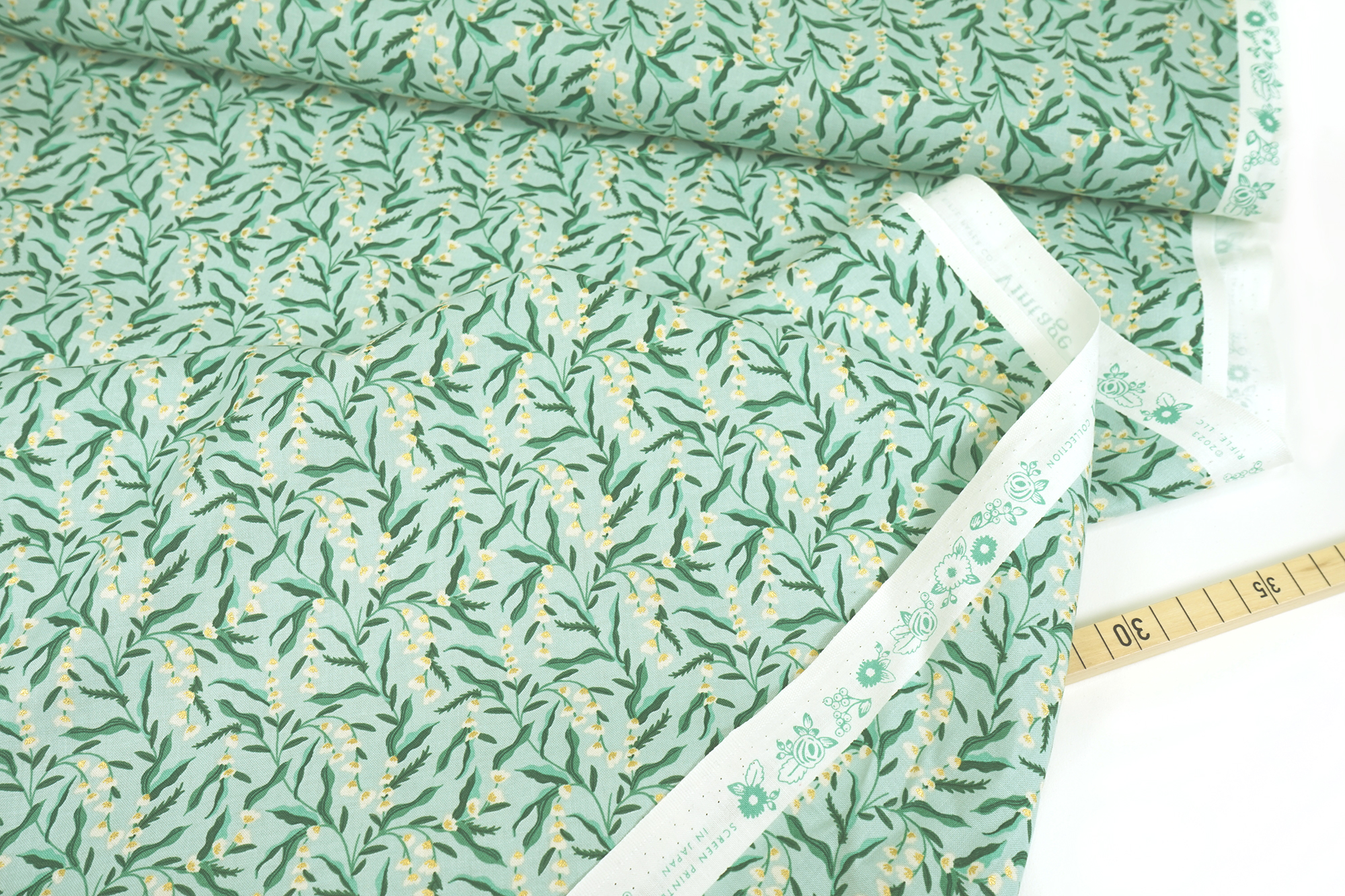 Rifle Paper Co. • Vintage Garden • Lily • mint metallic