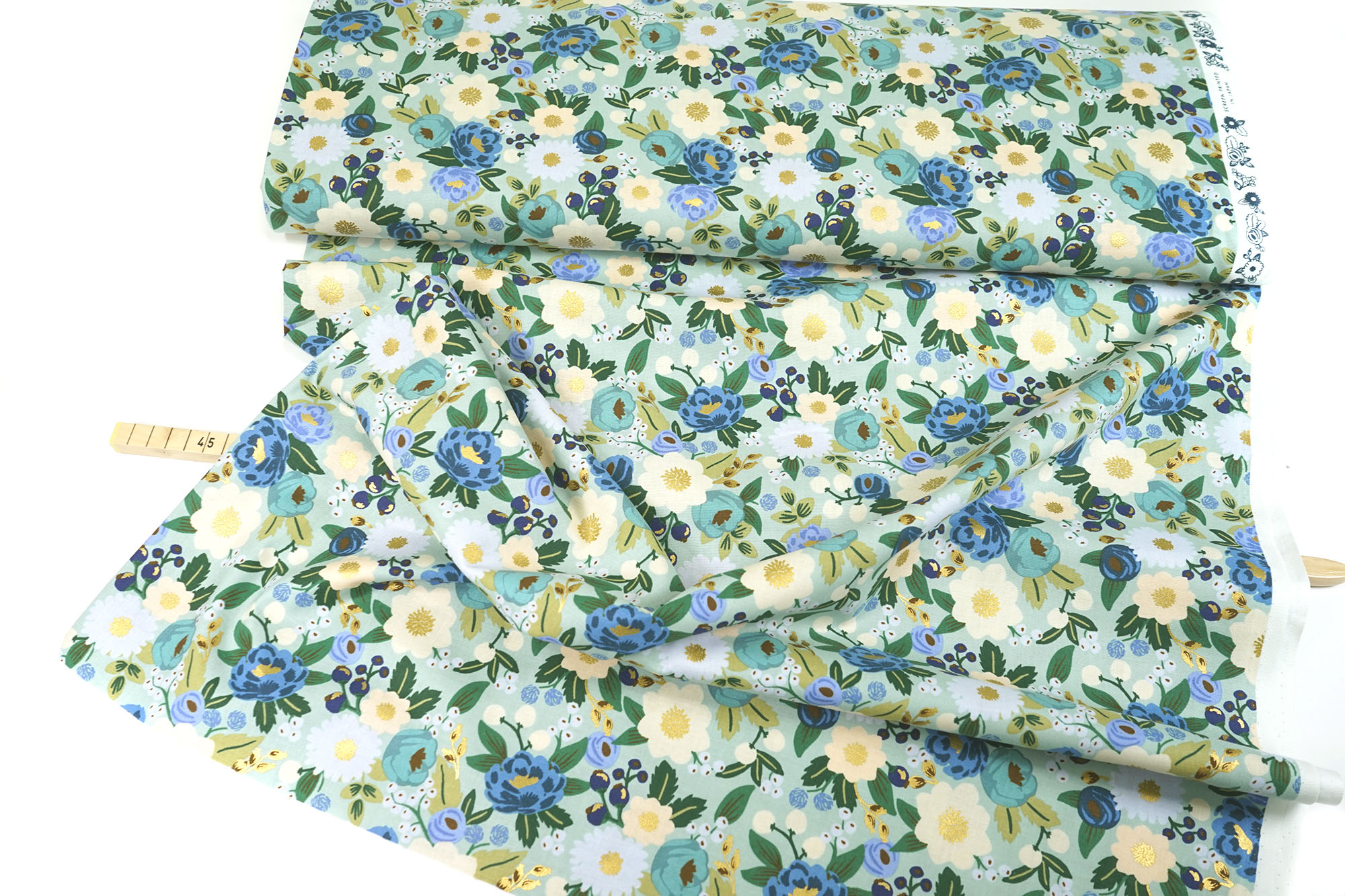 Rifle Paper Co. • Vintage Garden • Vintage Blossom • mint metallic