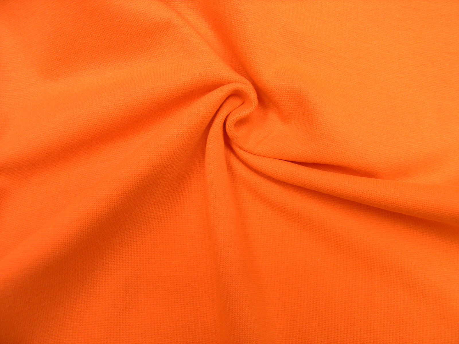 Bündchen glatt uni orange