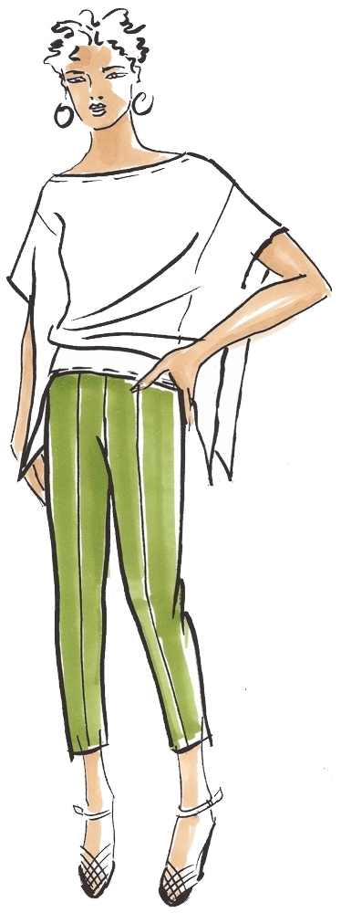 Hose Amila • Damen • Papierschnittmuster