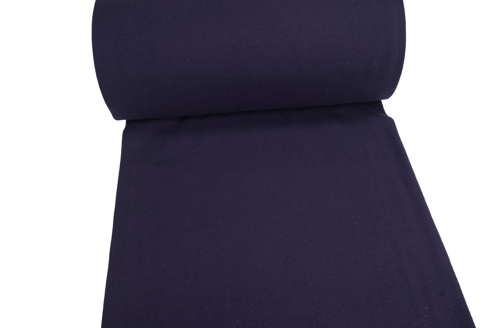 Bündchen glatt uni violett