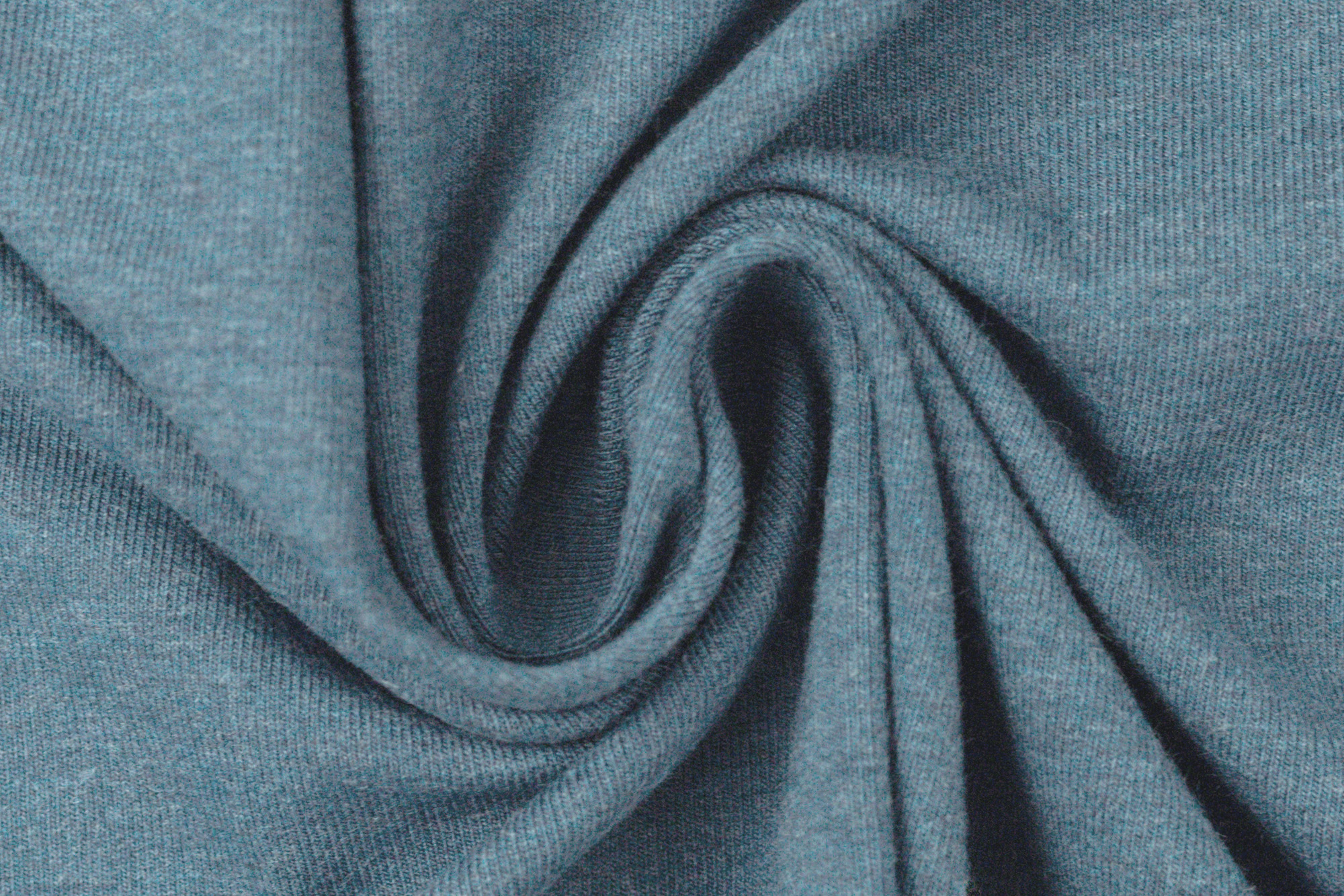 Strickstoff Bono • angeraut • uni • rauchblau • made in Italy