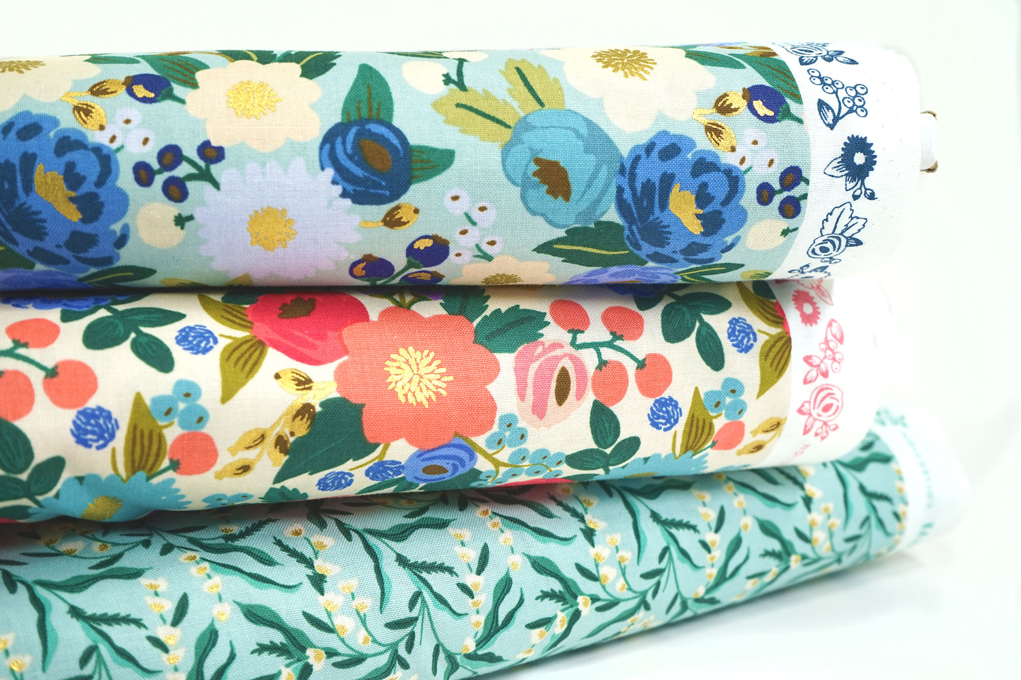 Rifle Paper Co. • Vintage Garden • Vintage Blossom • mint metallic