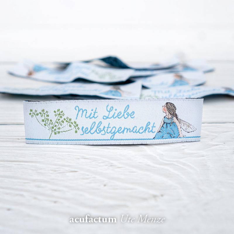 acufactum • Webetikett • Mit Liebe selbstgemacht • Elfe