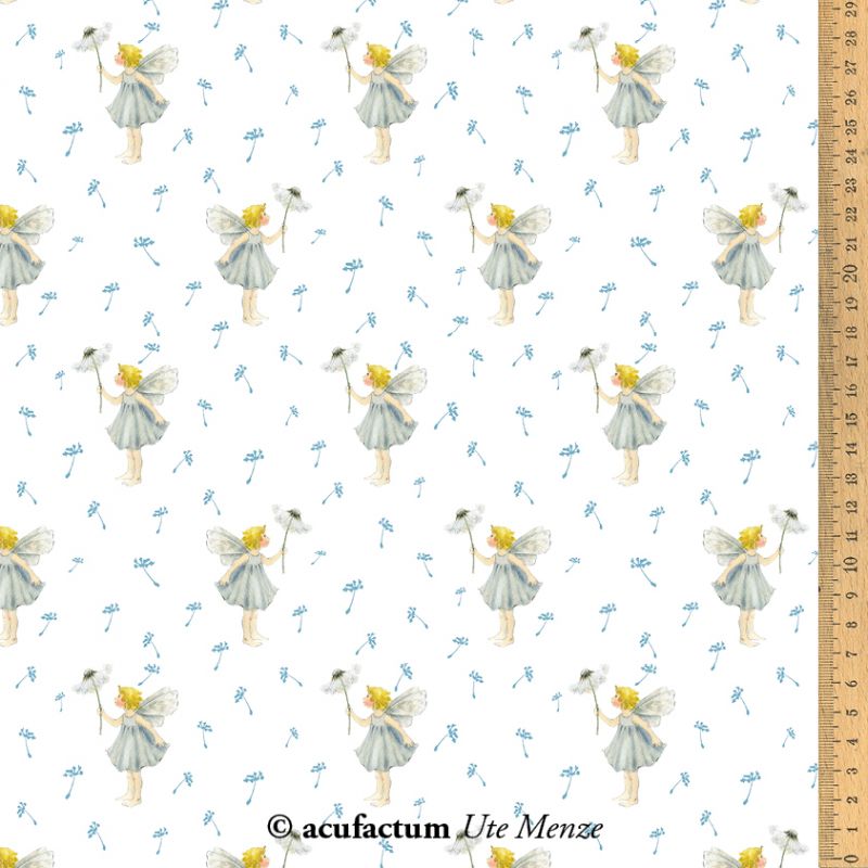 acufactum • Baumwollstoff • Pusteblumenelfe • Daniela Drescher