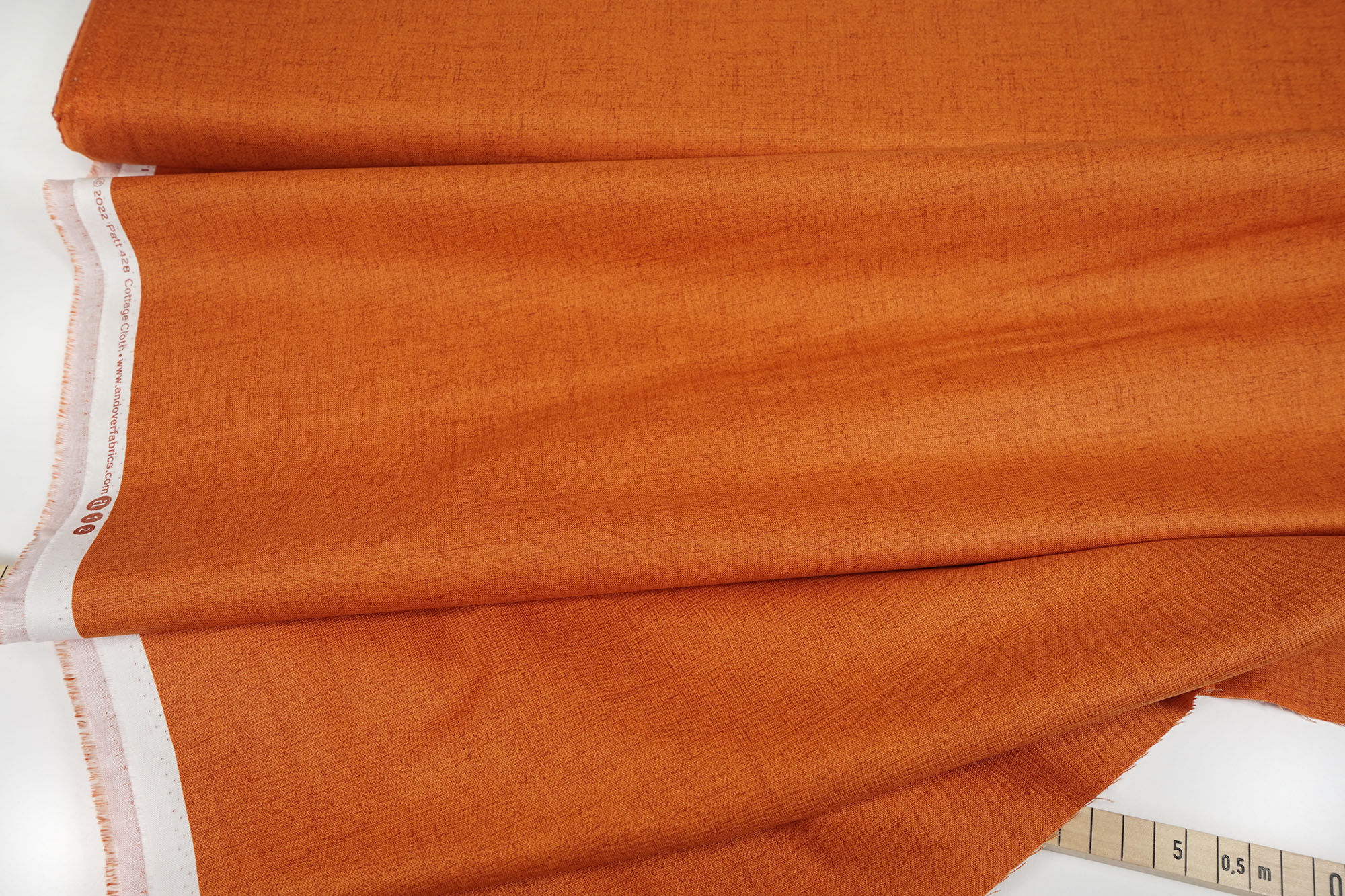 andover • Cottage Cloth • Pumpkin • Renee Nanneman
