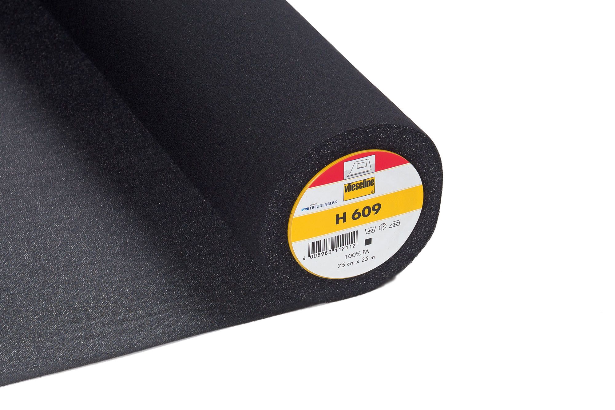 Vlieseline H 609 • Bügeleinlage bi-elastisch • schwarz
