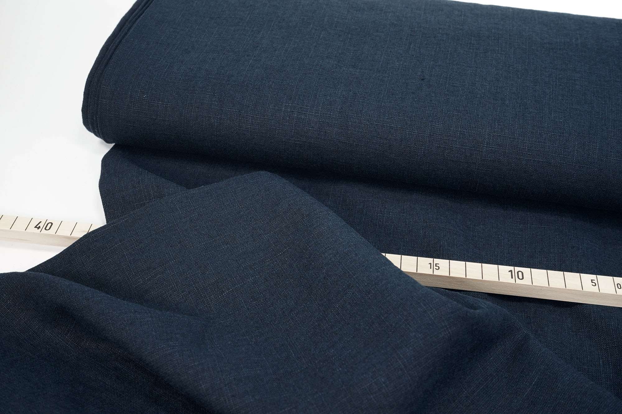 Reines Leinen • Damiel • uni • navy • vorgewaschen