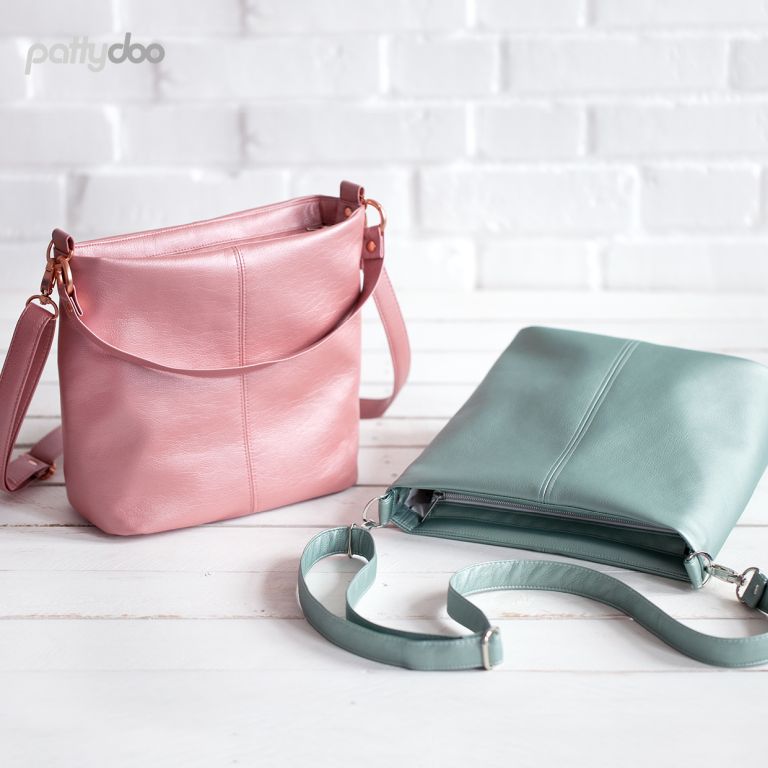 Tasche und Shopper Ann und Louise • Papierschnittmuster • by Pattydoo