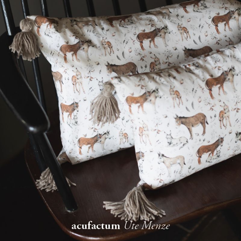 acufactum • Baumwollstoff • Eselliebe • Sophia Drescher