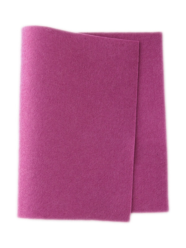 Wollfilz magenta • 100 % reine Wolle