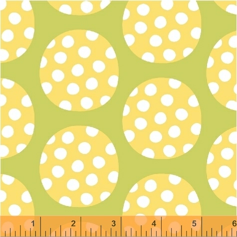 Windham Fabrics • Precious • LG Polka Dots green Baumwollstoff