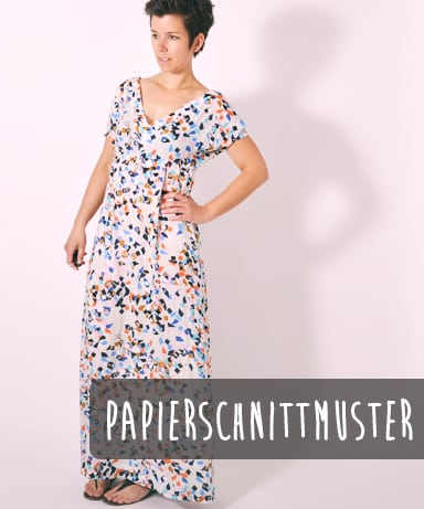 78 BREEZY.kleid,Papierschnitt,Leni Pepunkt,Deckblatt mit Frau in Kleid