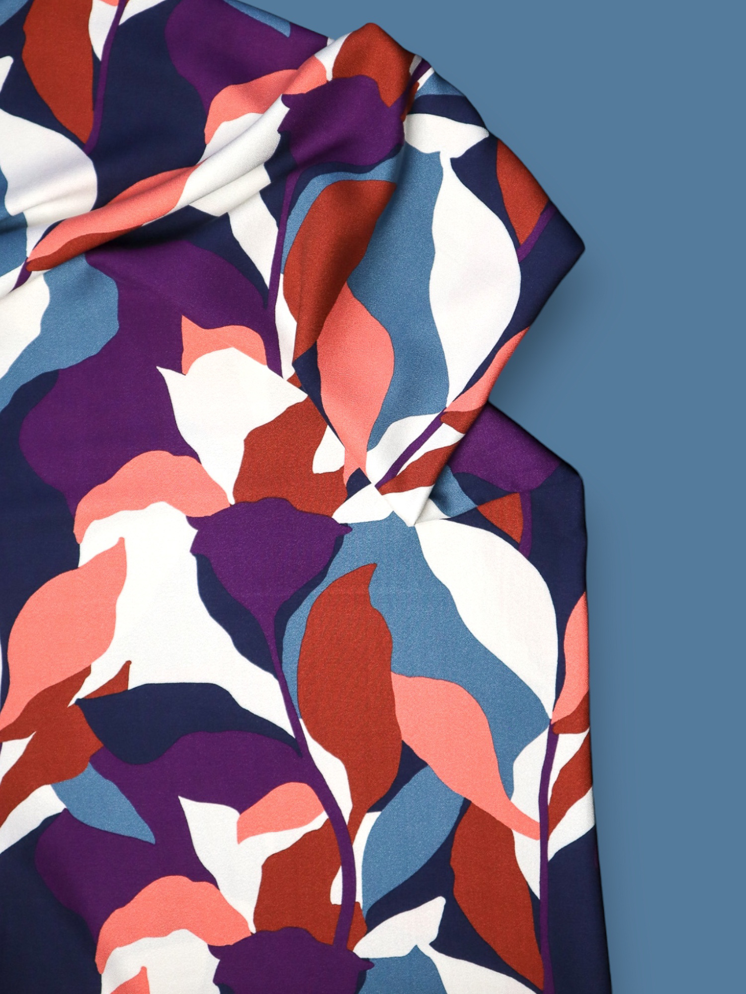 mind the MAKER • Leia Crepe • Bouquet • EcoVero™ • Viskose-Krepp