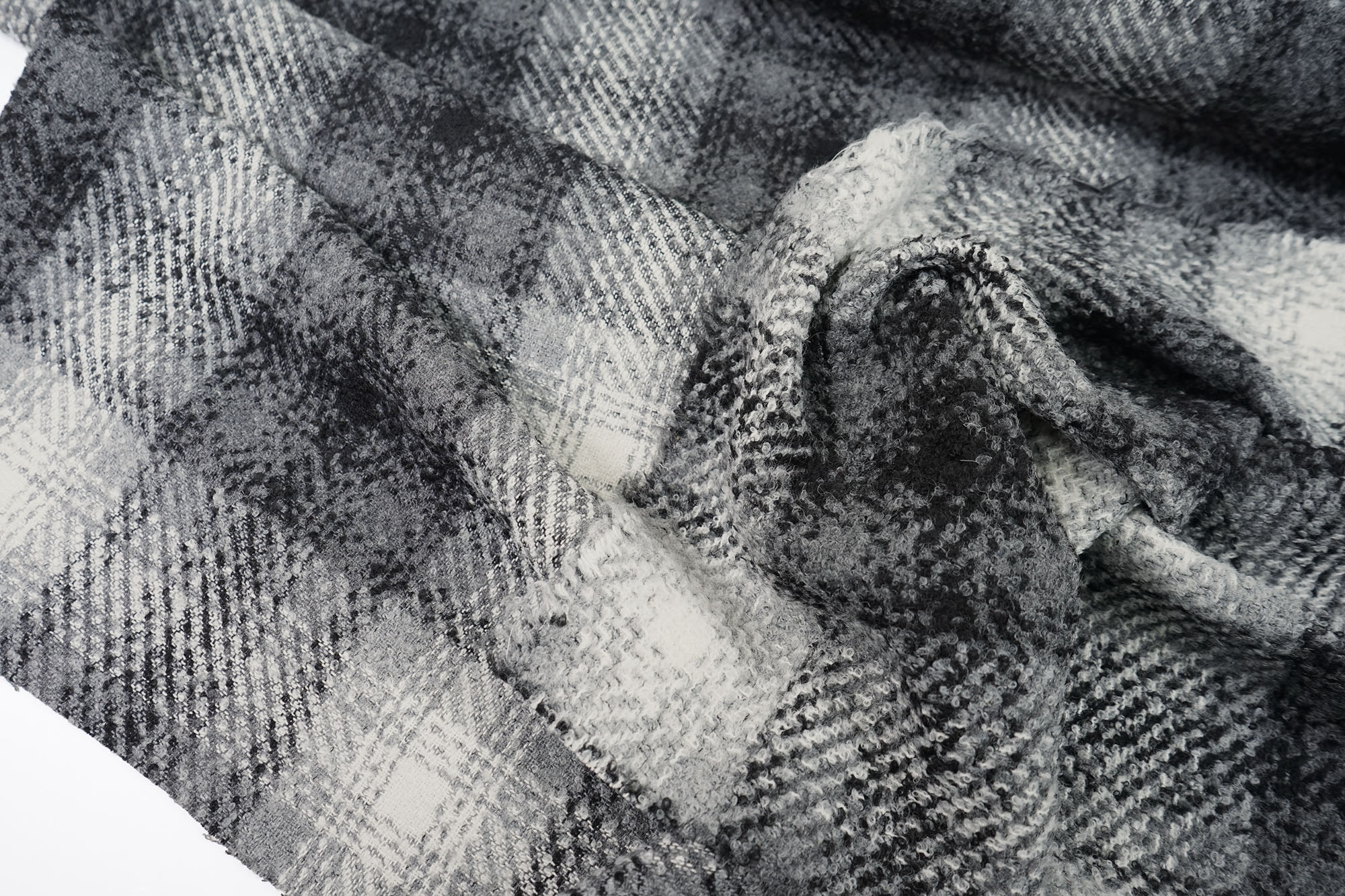 Jacken- und Mantelstoff • Wollstoff • Wollmischung • grey