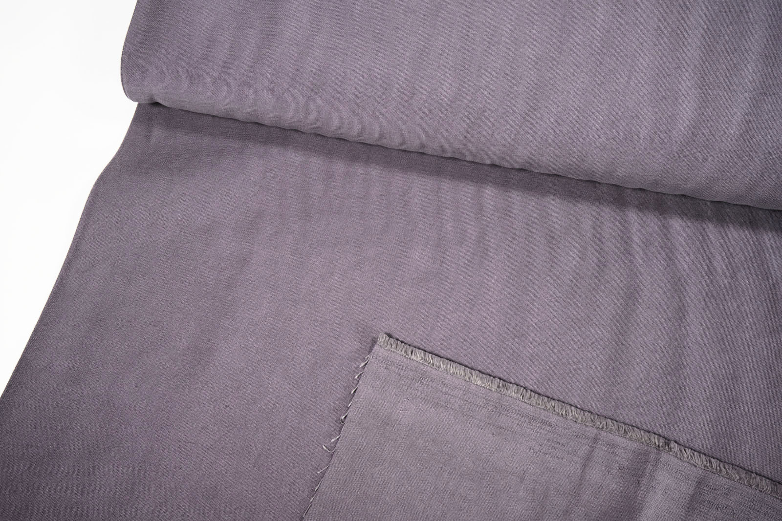 Viskose-Stoff Stone washed mauve