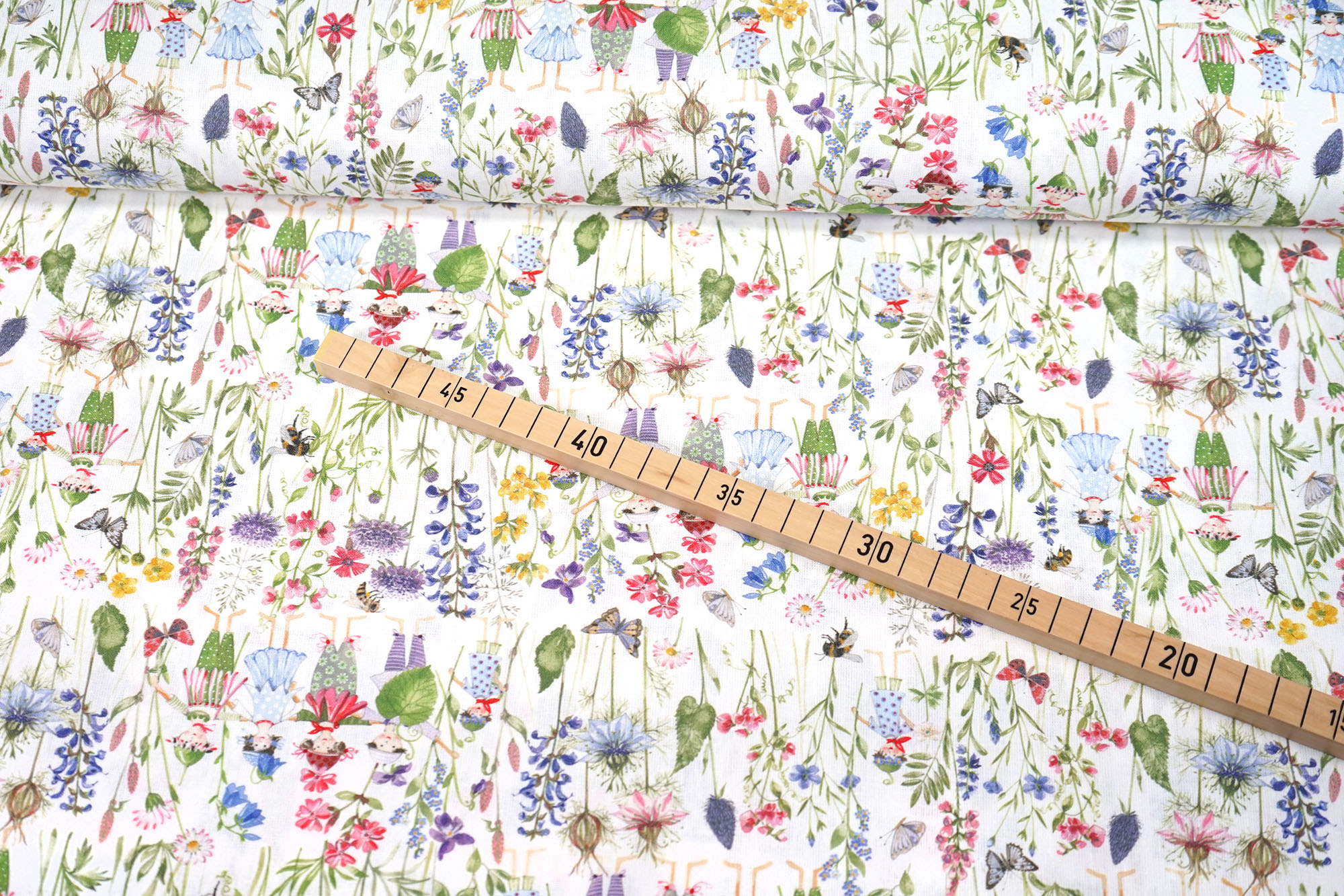 acufactum • Baumwollstoff • Blumenkinder • Kerstin Heß