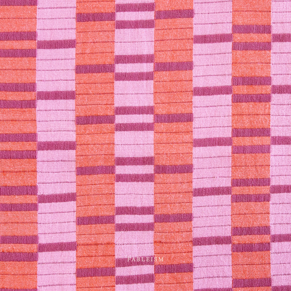 Fableism Supply Co • Lucky Loom • Southwest Stripe • Berry