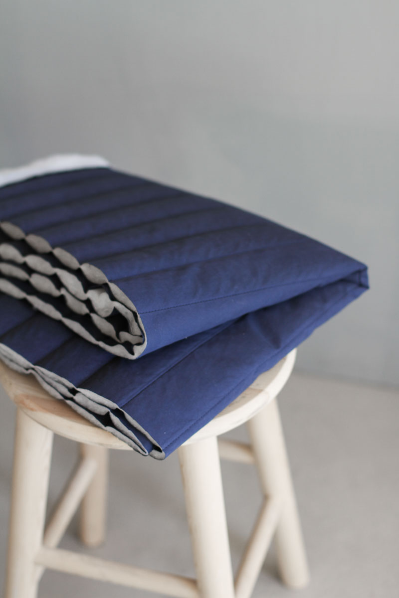 Jordan Quilt • Strip indigo night • Mind the Maker