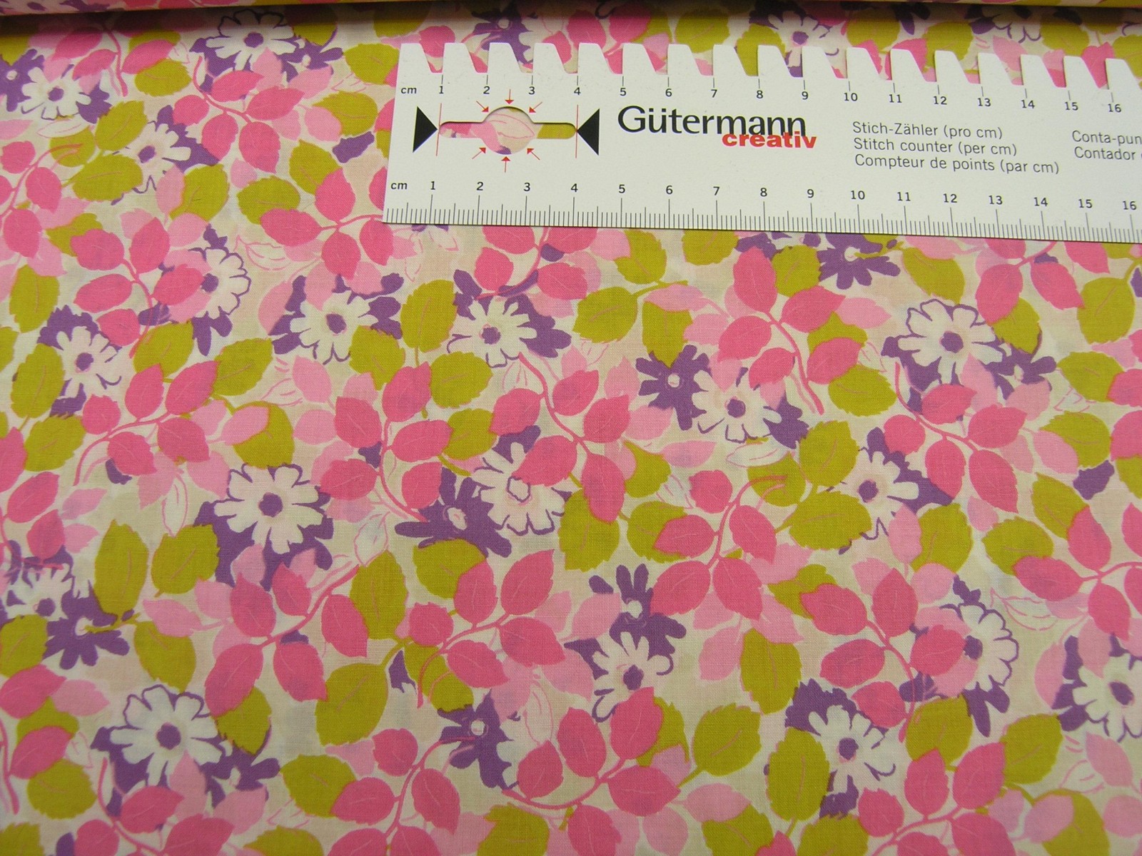 Voile Robert Kaufman • London Calling 5 • pink • Baumwollstoff auli