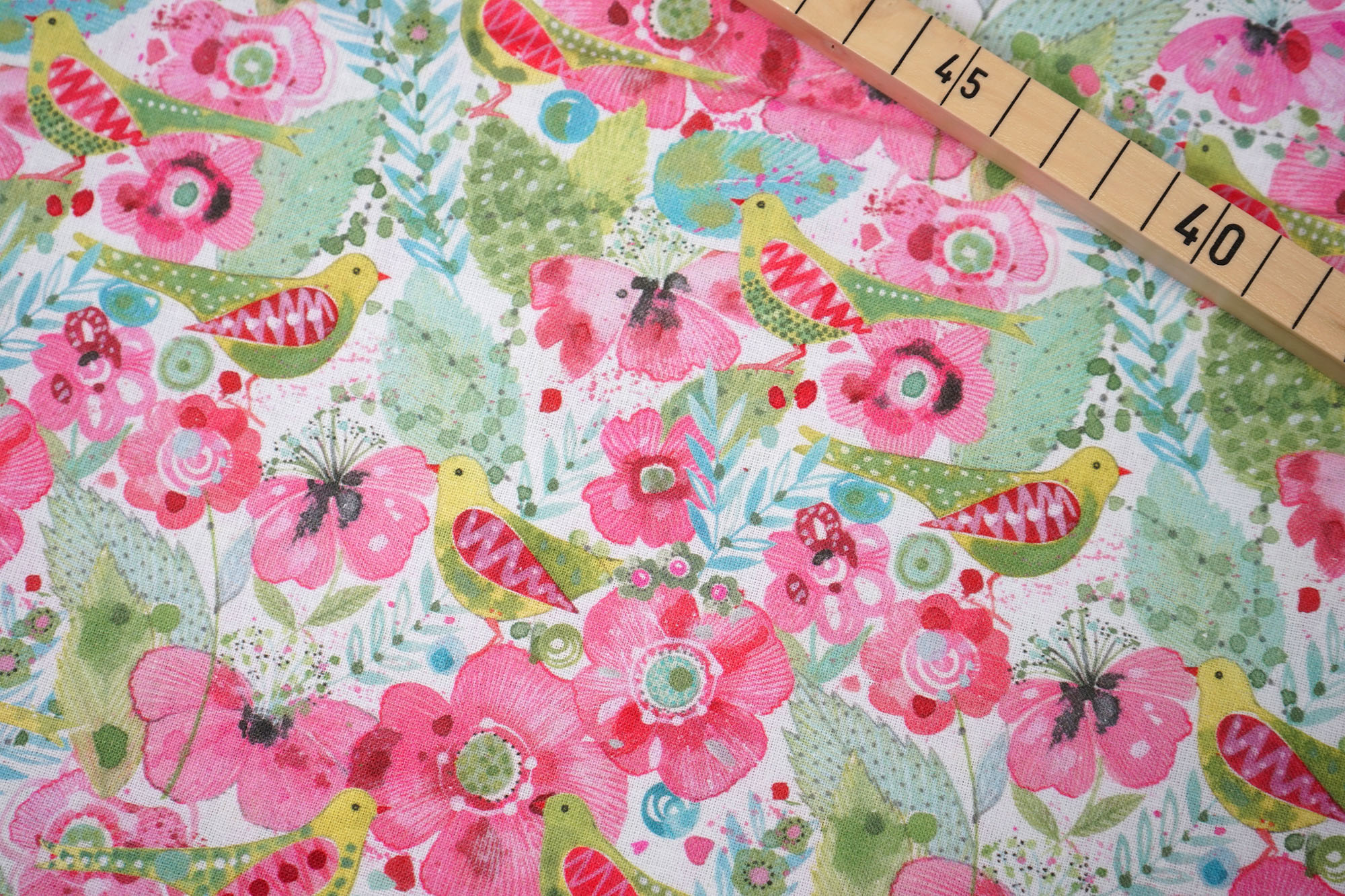 acufactum • Baumwollstoff • Blumenparadies • Kerstin Heß