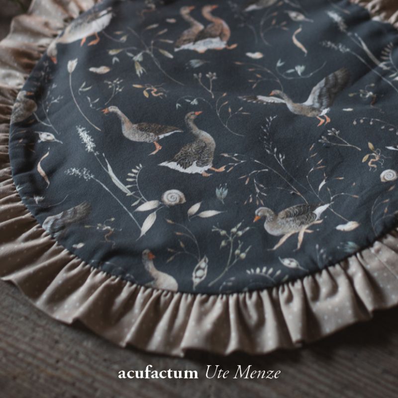 acufactum • Baumwollstoff • Graugänse • Sophia Drescher
