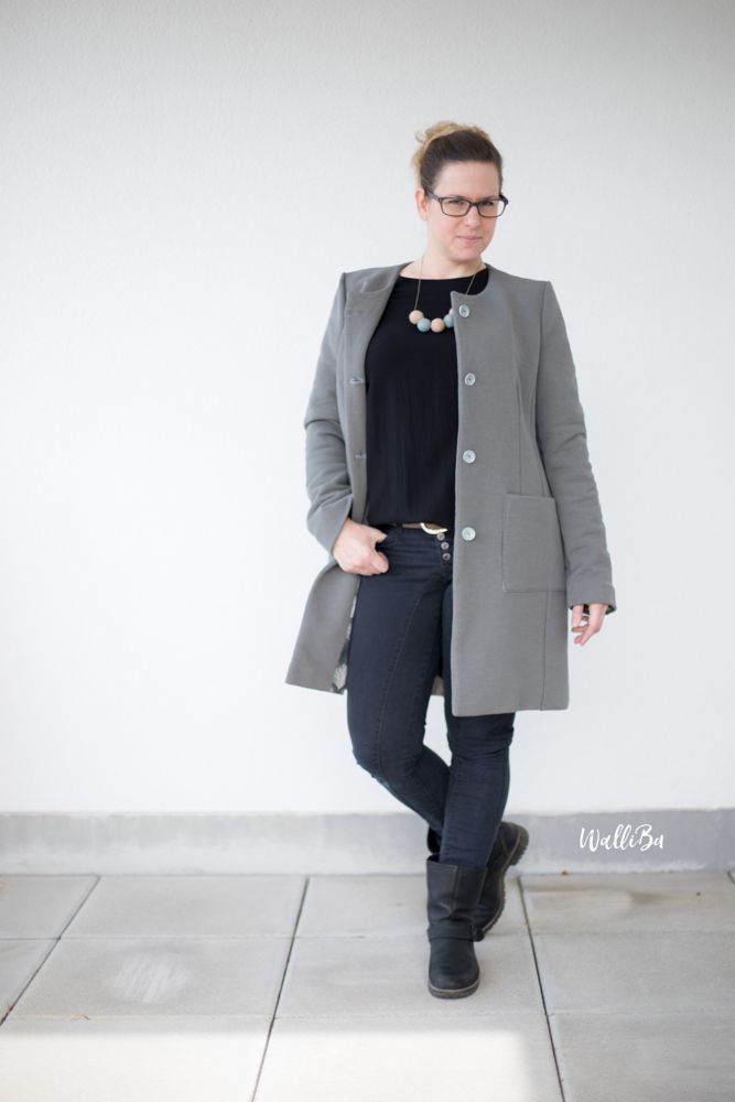 Kurzmantel Ebony • Damen • Papierschnittmuster