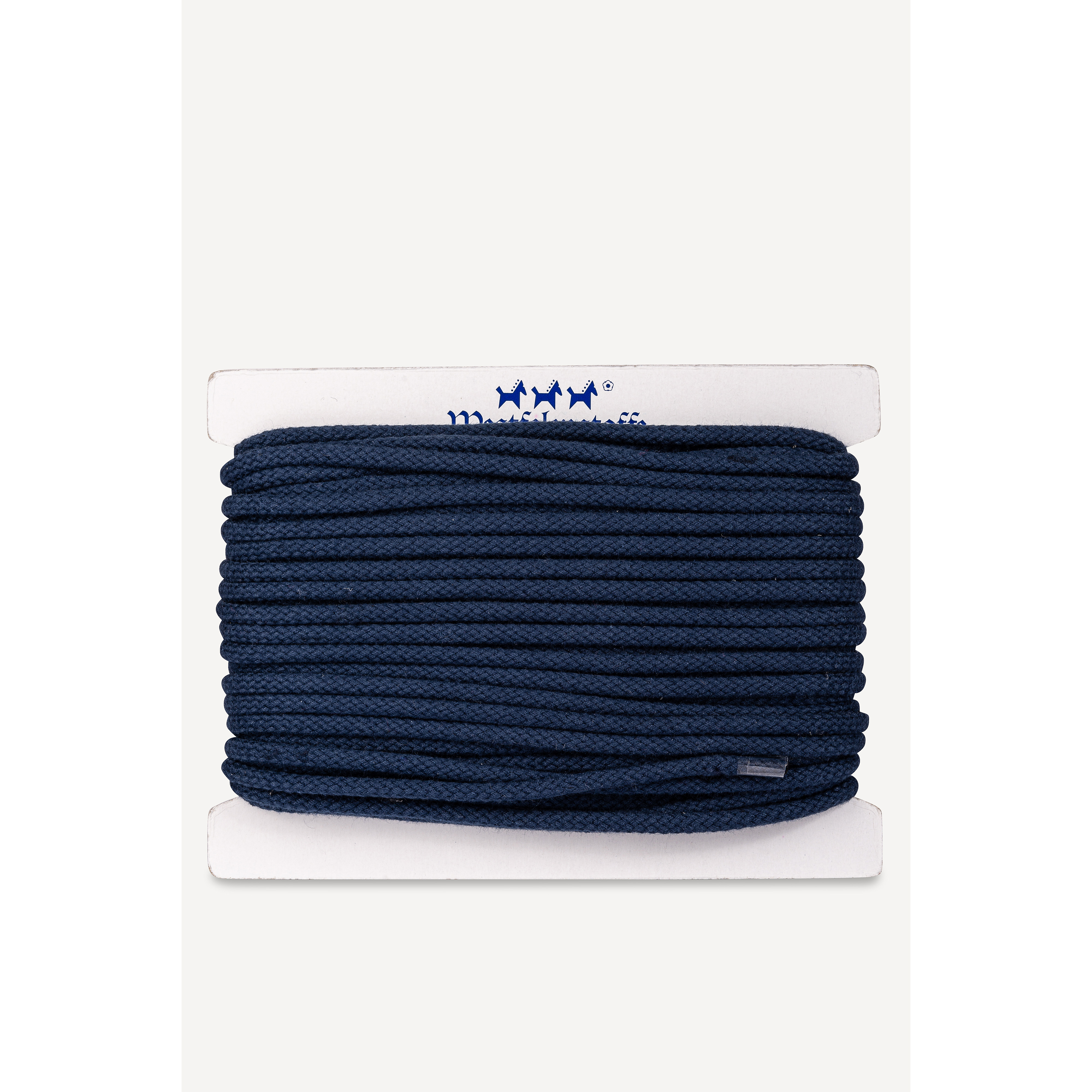 Baumwollkordel • navy • 7 mm