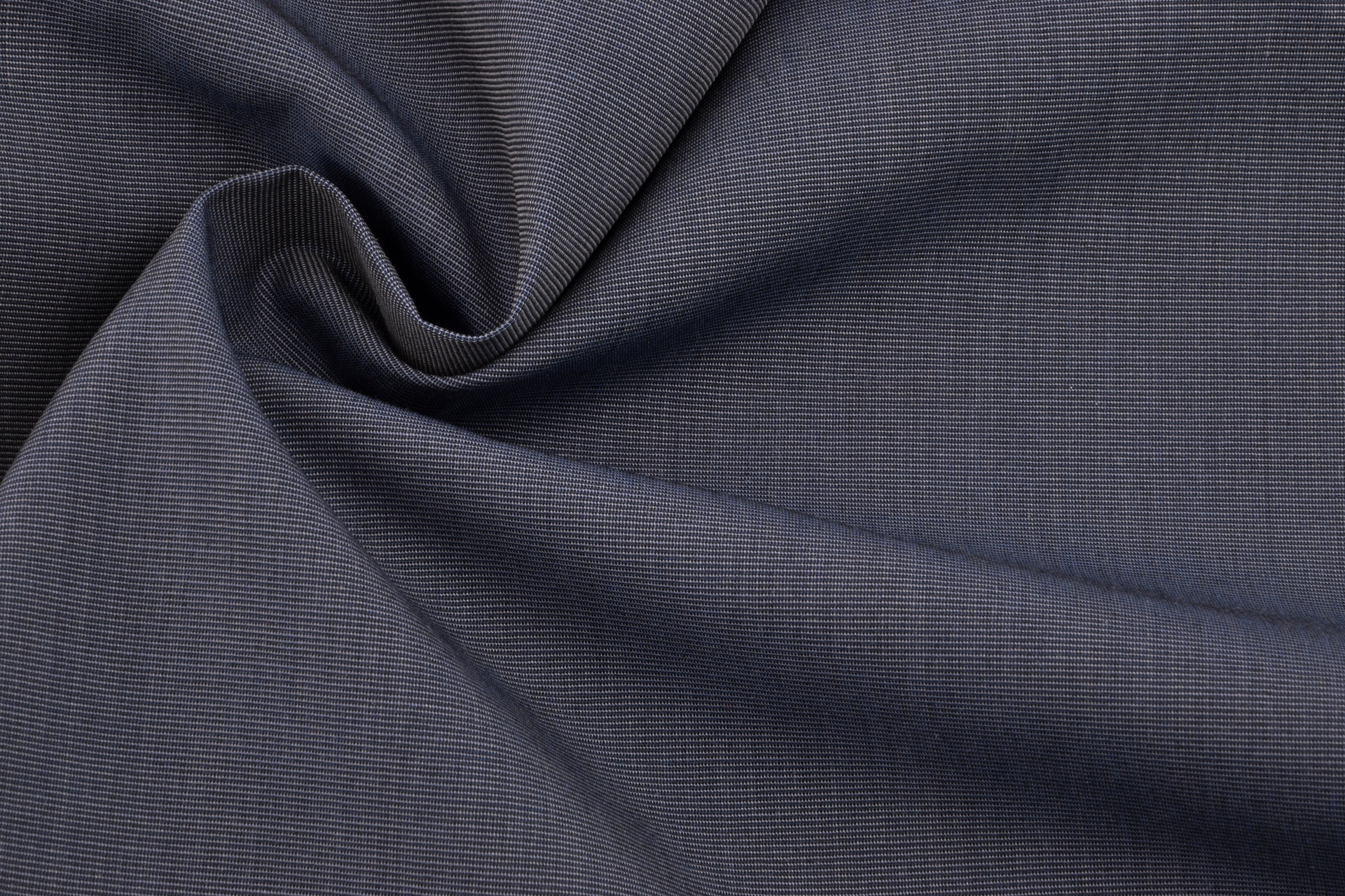 Baumwollstoff • Royal Oxford • Chambray • grau