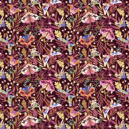 Cotton+Steel • Myth + Dream • Dreamland • Haute Pink Metallic