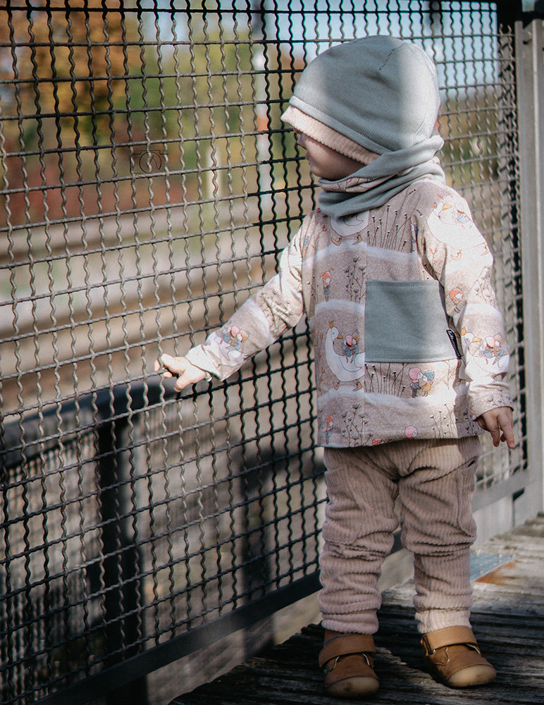 Stoffonkel • Bio-Jersey • Susalabim • Winterkinder  (GOTS)