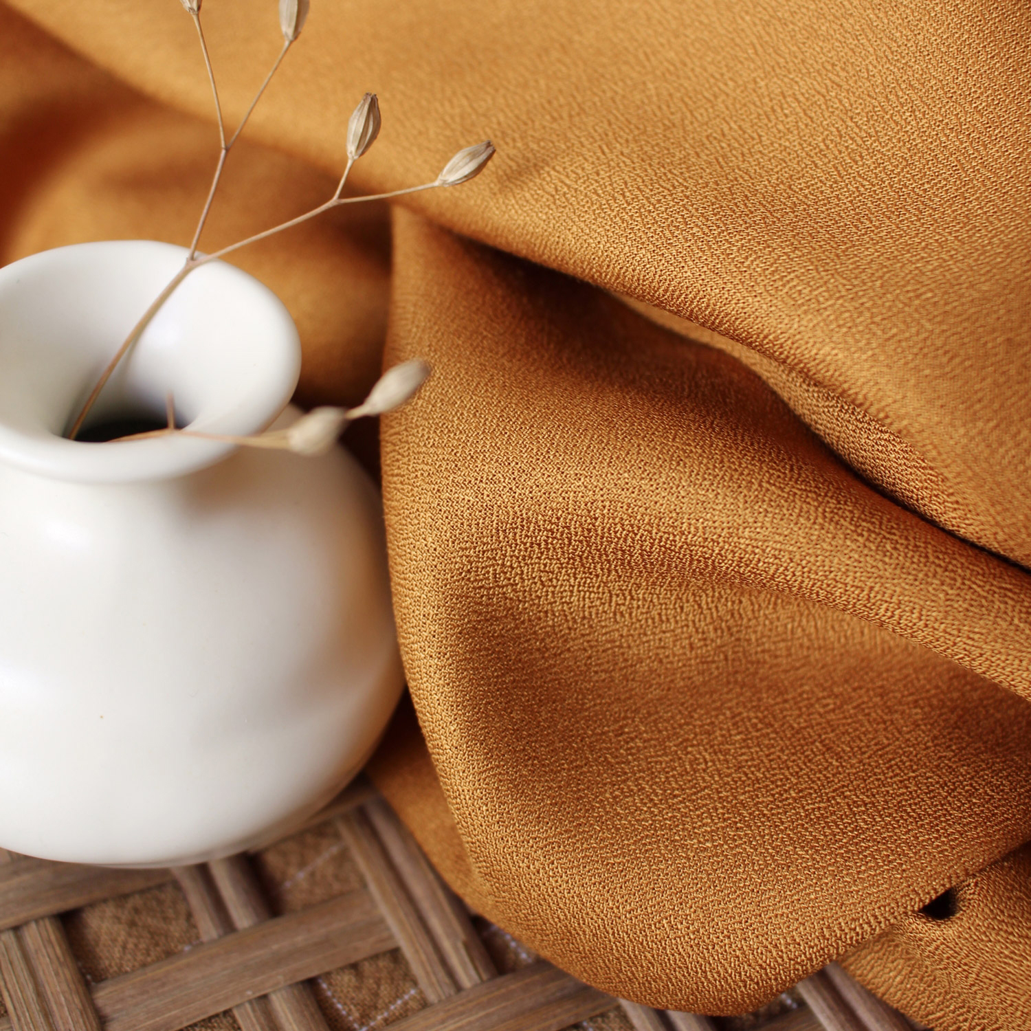 Viskosekrepp • Crêpe Ochre • EcoVero™ • Atelier Brunette