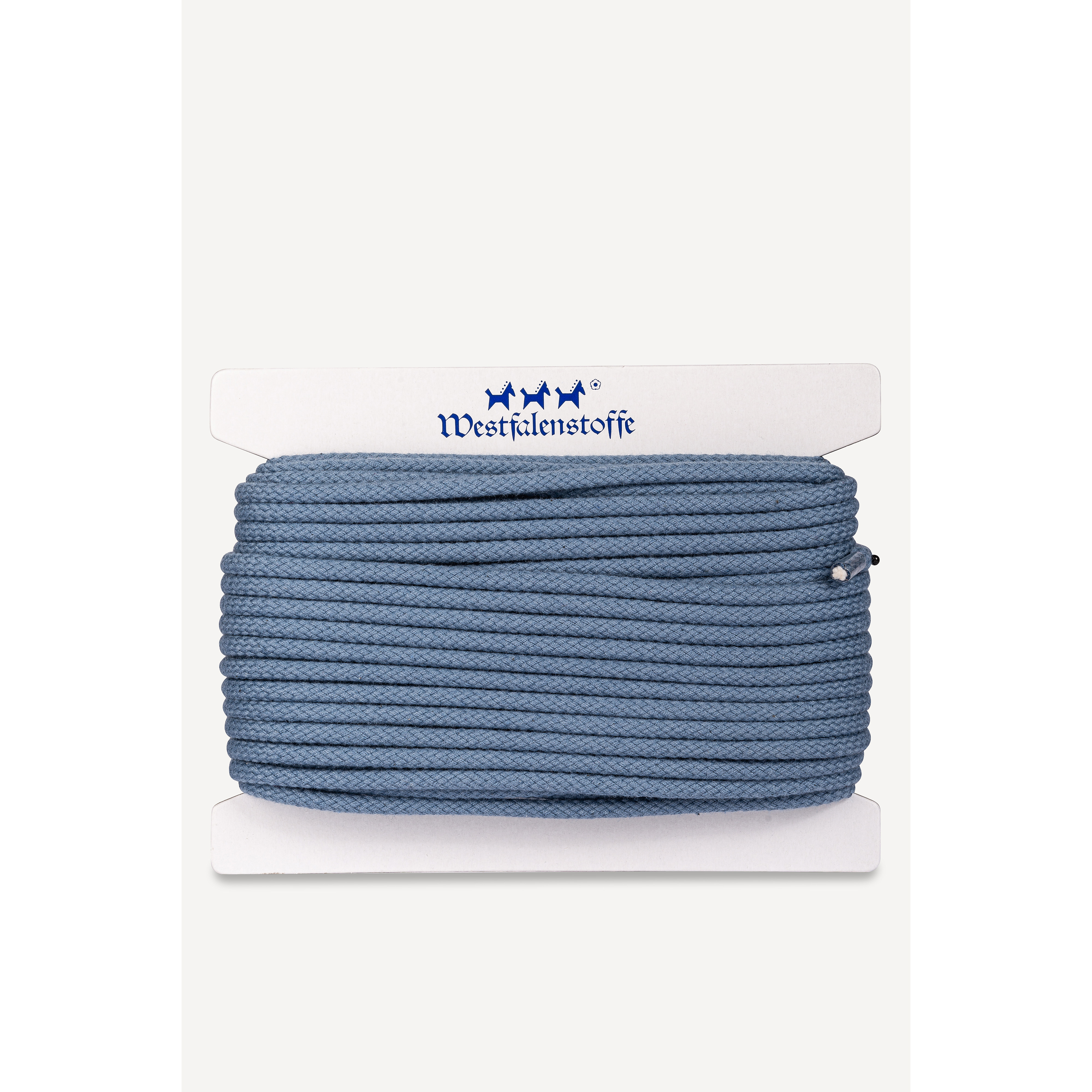 Baumwollkordel • denim • 7 mm 0,5 m