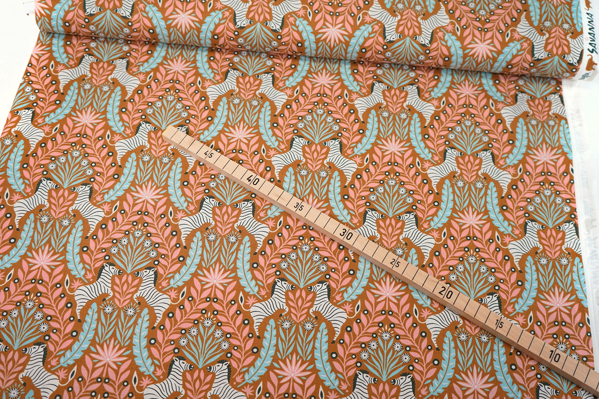 Cotton + Steel • Savanna • Zesty Zebra • Bushwillow Fabric