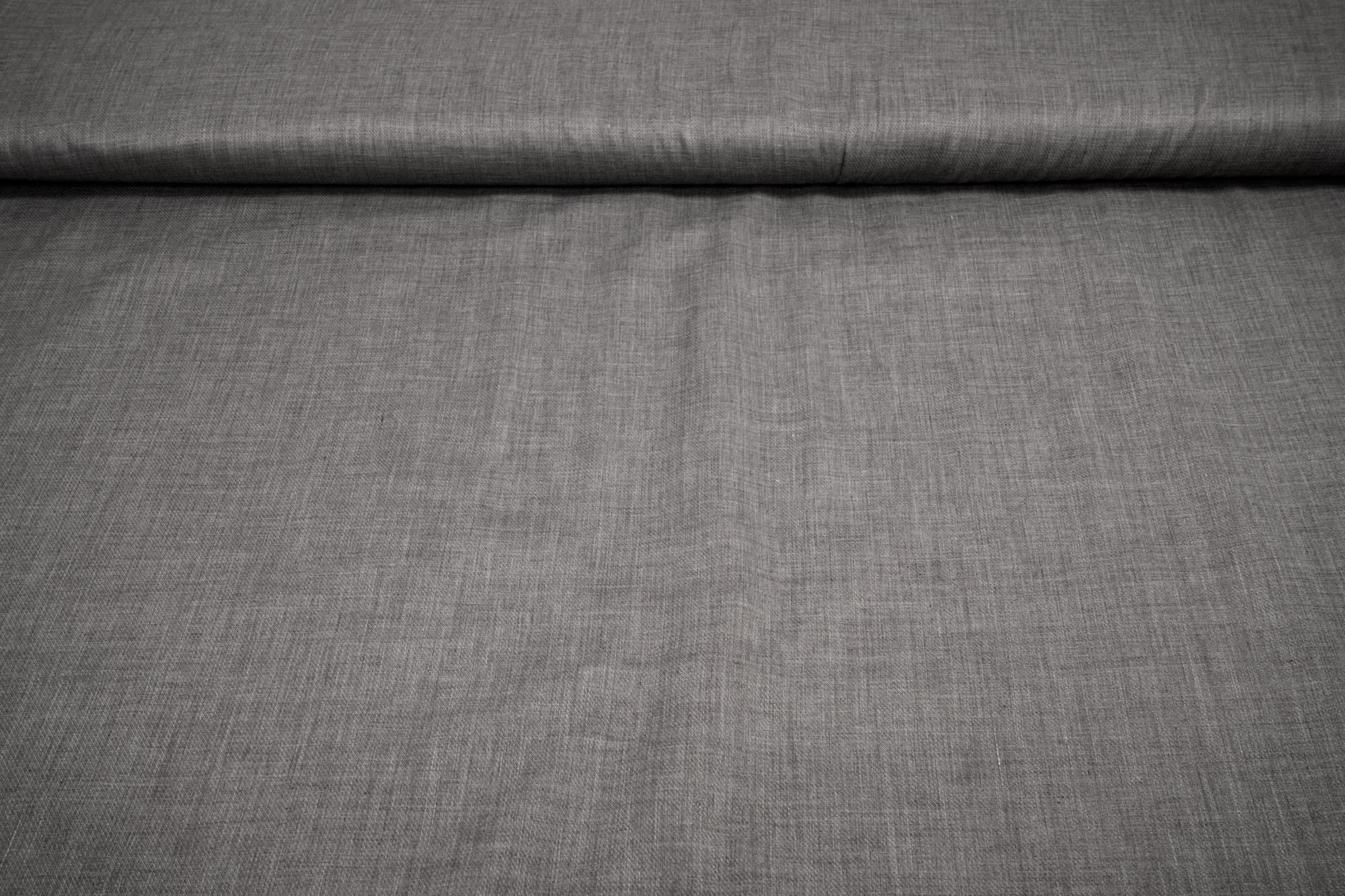 Blusenstoff braun meliert