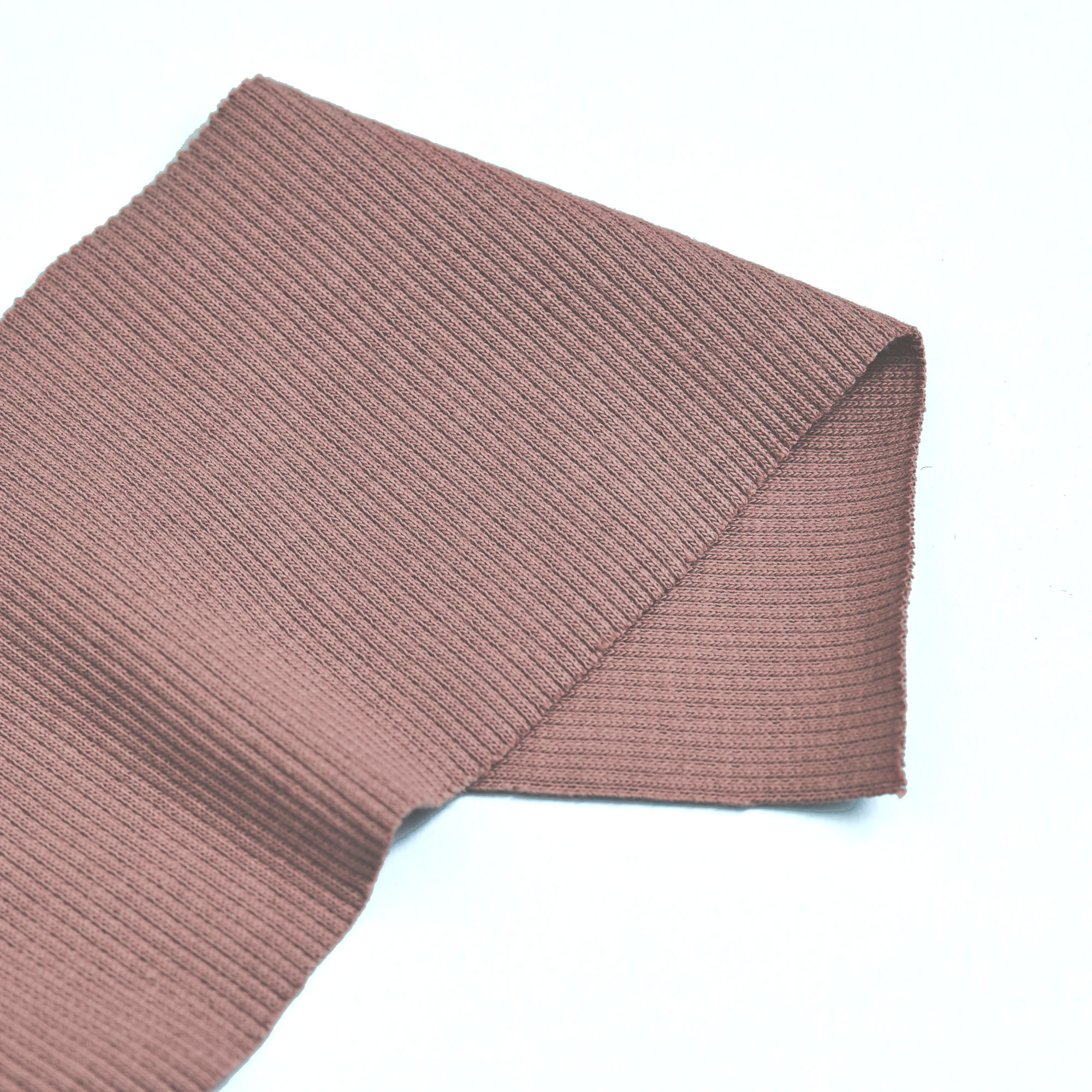 Organic 2 X 1 Ribbing • Bündchen • mind the MAKER • old rose