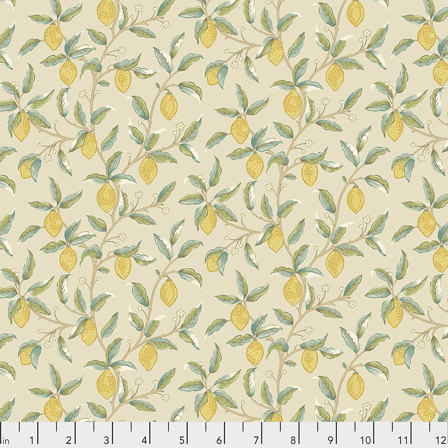 Free Spirit • Morris & Co. • Lemon Tree • Linen