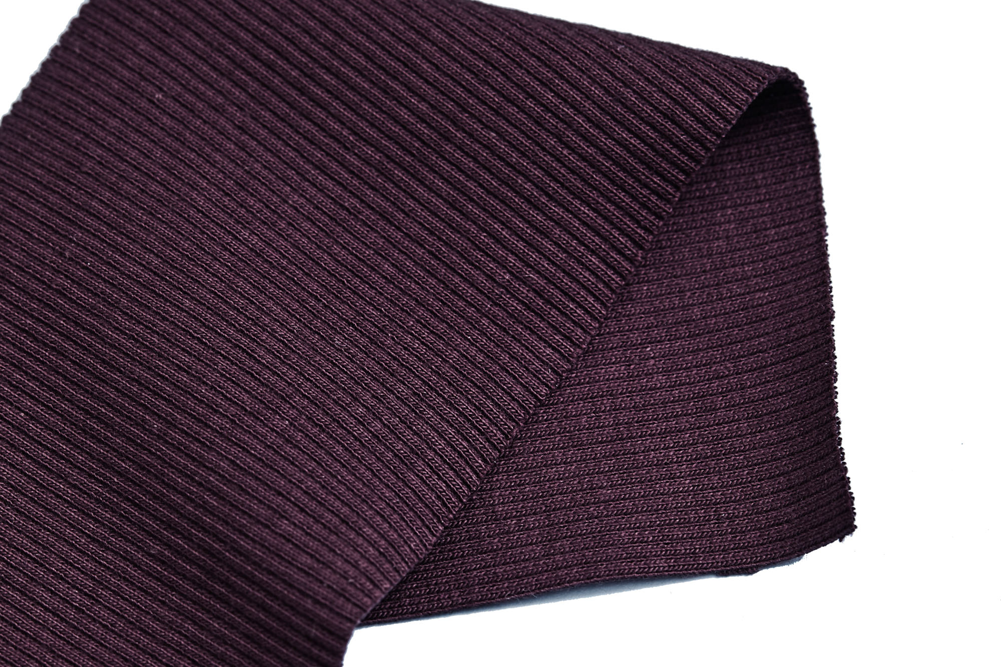 Organic 2 X 1 Ribbing • Bündchen • mind the MAKER • grape