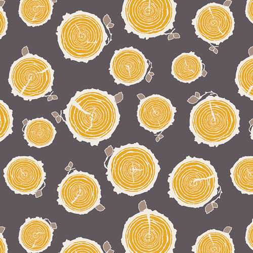 Art Gallery • Sweet as honey • rooted midnight Baumwollstoff