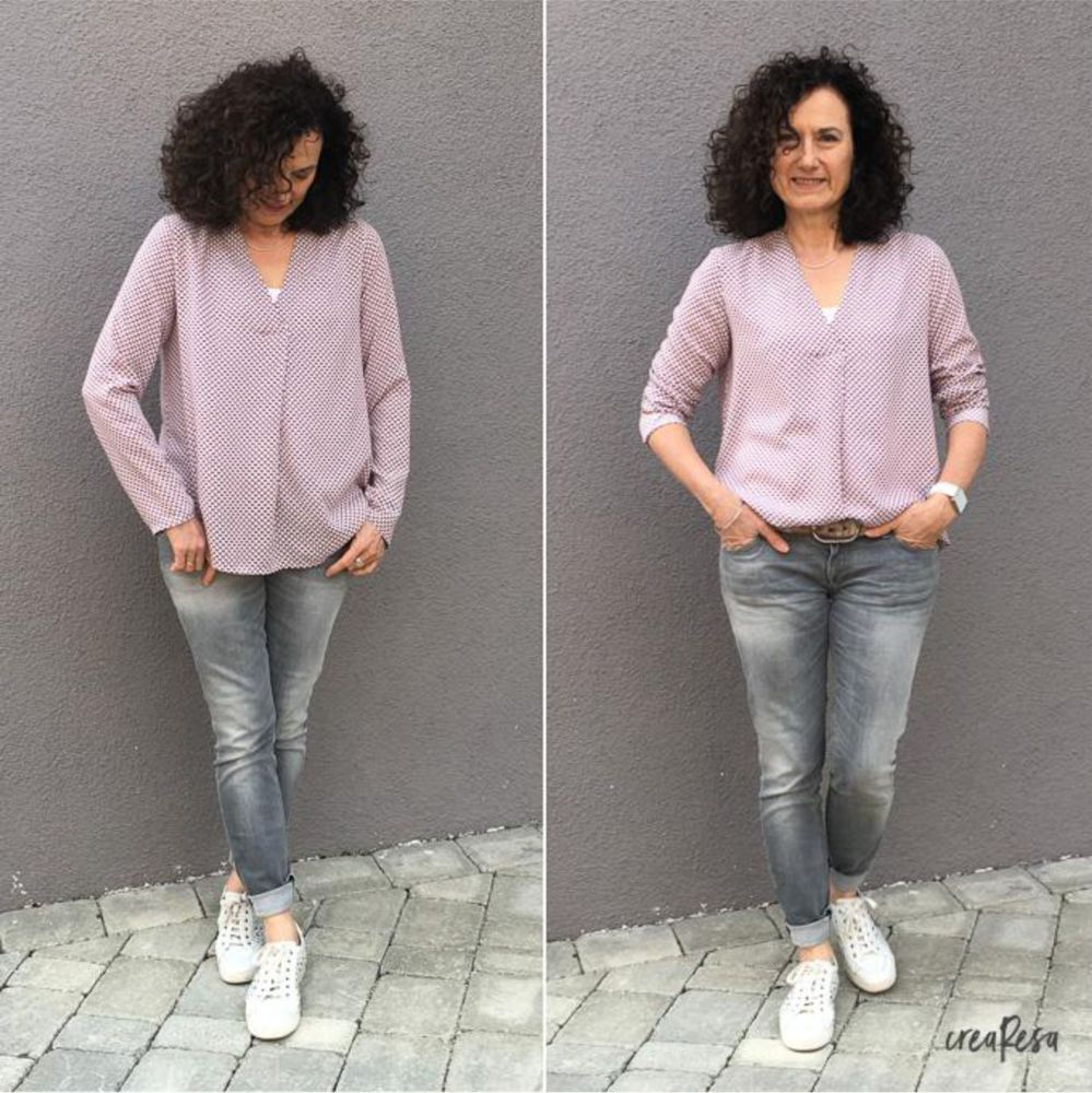 Bluse Lilly • Damen • Papierschnittmuster