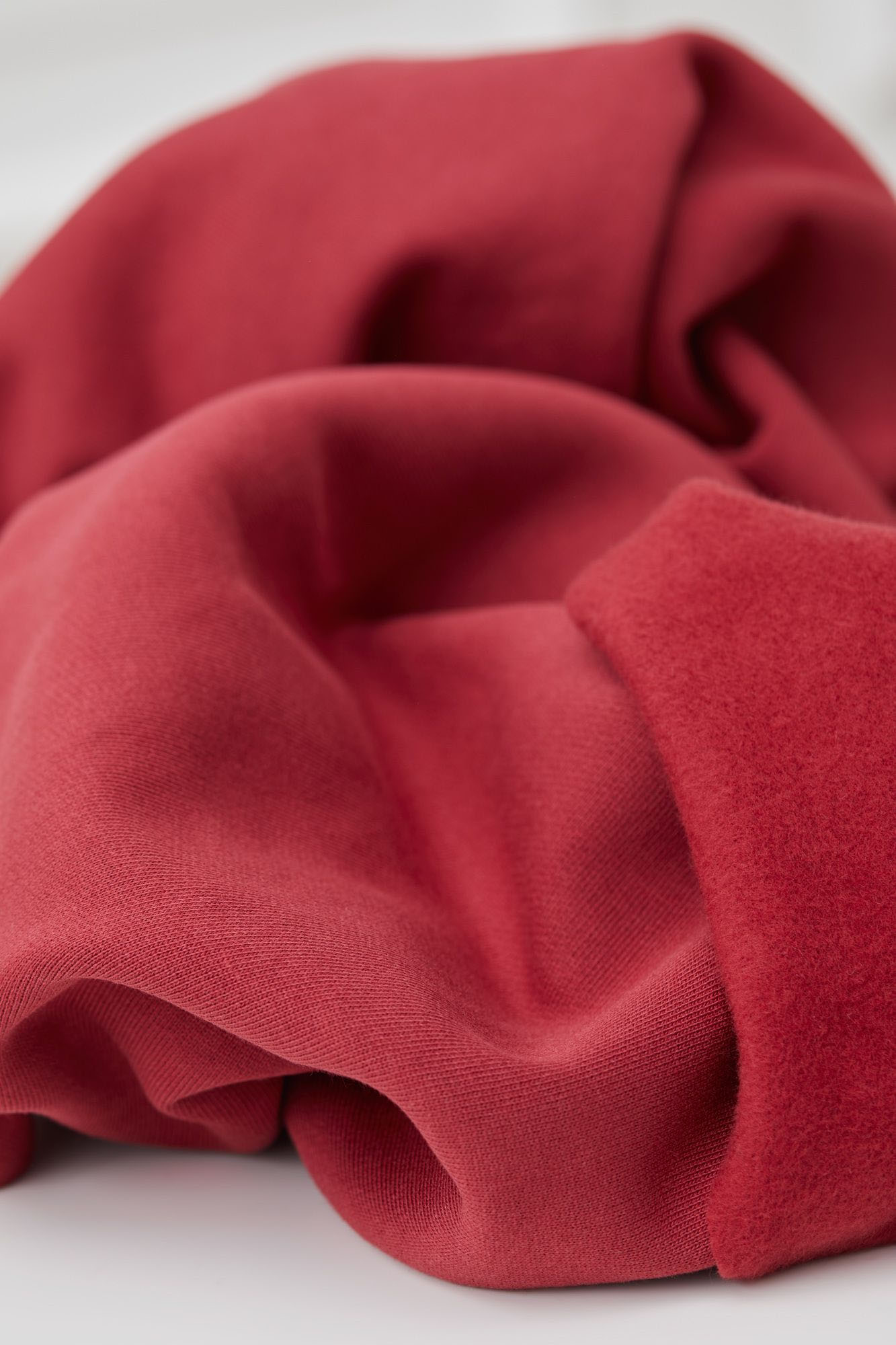 Organic Basic Brushed Sweat • mind the MAKER • red