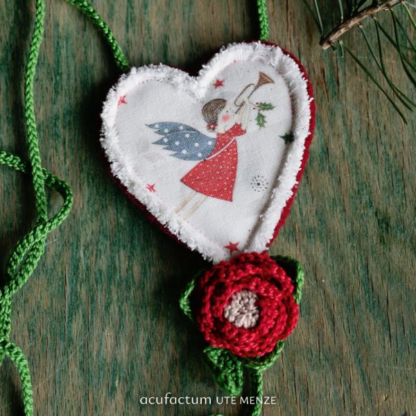acufactum • Baumwollstoff • Weihnachtsengel • Kerstin Heß
