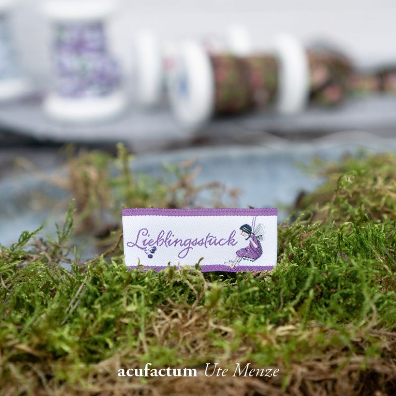 acufactum • Webetikett • Lieblingsstück Holunderelfen