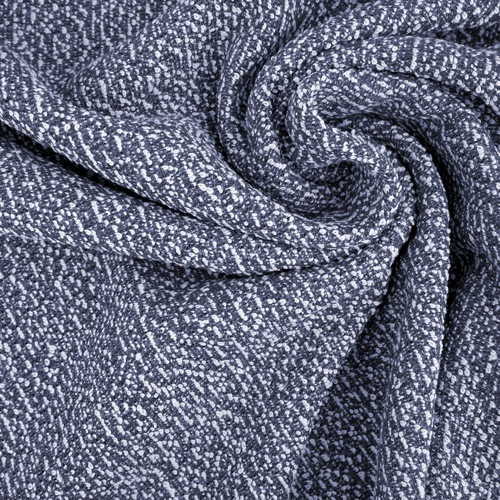 Stoffonkel • Bio-Basic-Bouclé • blau