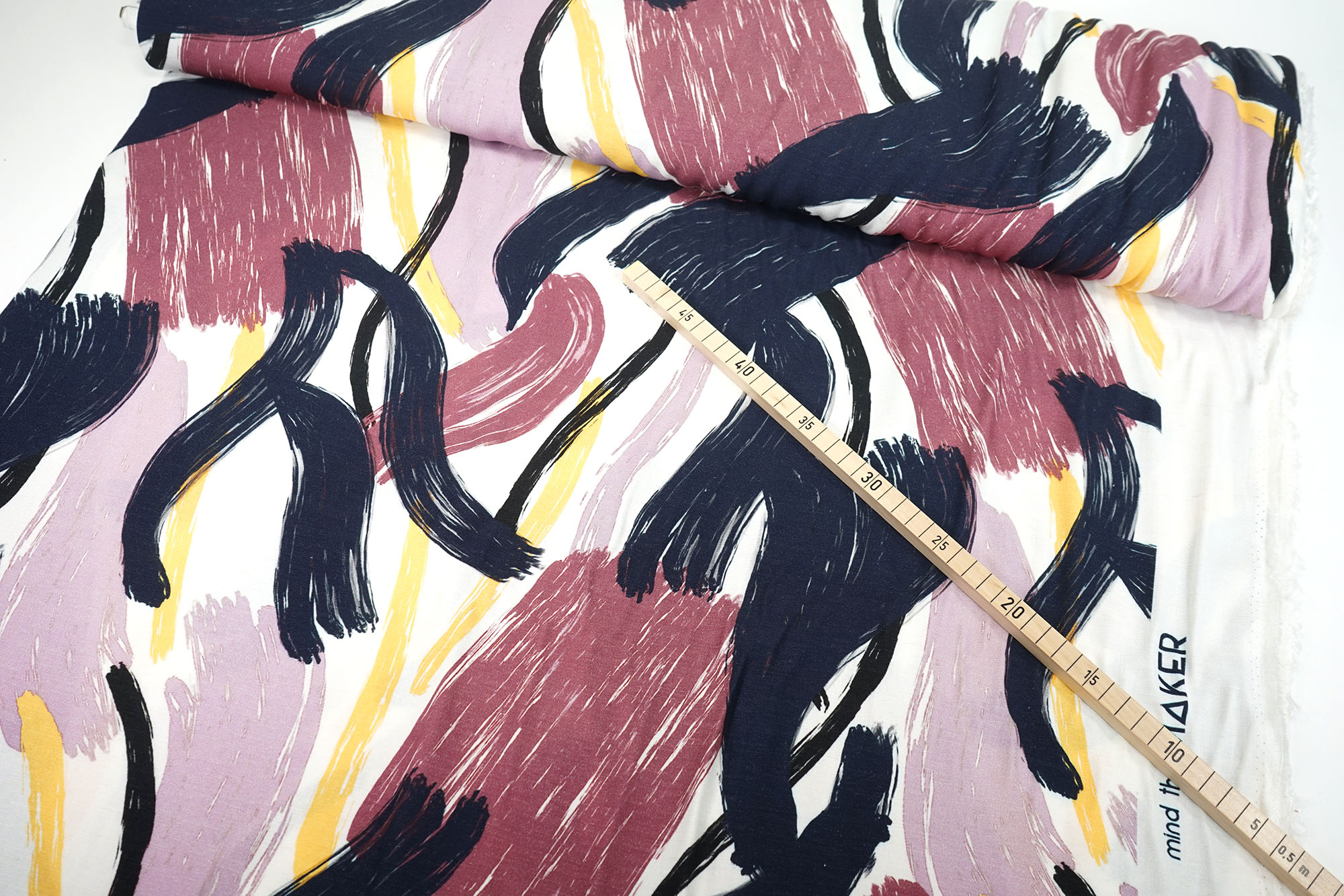 Viskose-Leinen • Ivy Brush • Indigo Night • EcoVero™ • mind the MAKER